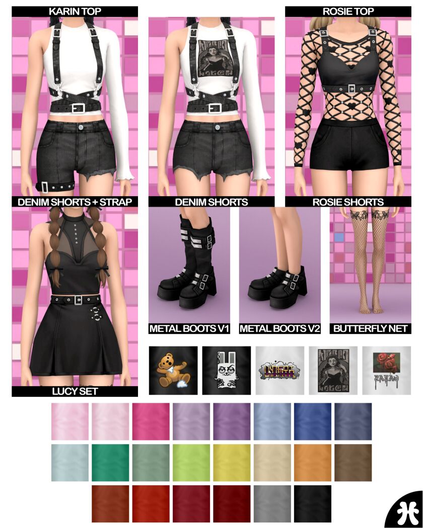 sims 4 cc the idol 9 items 2