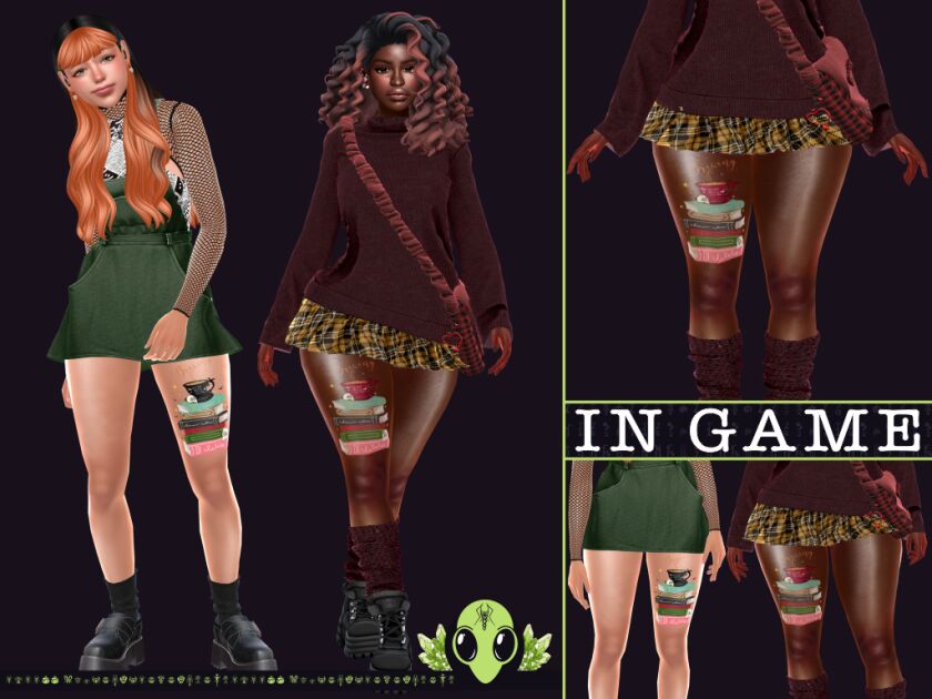 sims 4 cc vivenne tattoo tsr exclusive 3