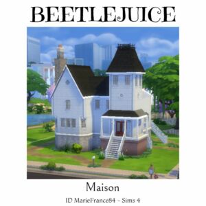 Beetlejuice House Version Sims 4 CC