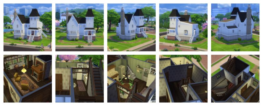 sims 4 cc voici ma version de la maison de beetlejuice 2