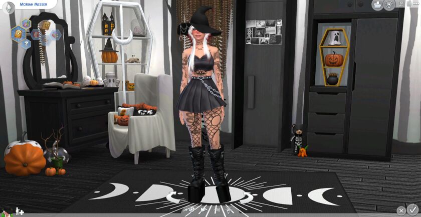 sims 4 cc witch moriah messer spell caster occult sim down 6