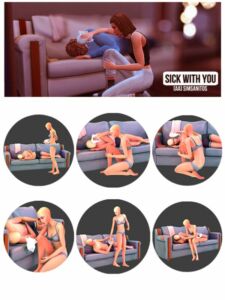 Sick With You – Couple Pose Pack Sims 4 CC