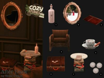 After Dark Collection by Siomisvault Sims 4 CC