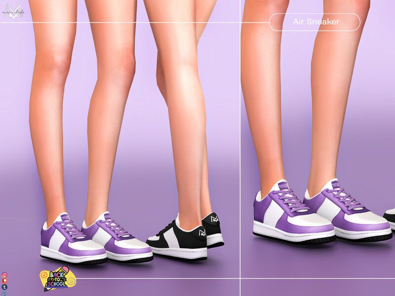 New AIR Sneaker S375 for Females Sims 4 CC