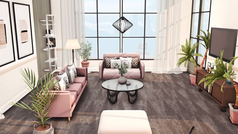 sims 4 cc alitha living room by miwisimsie 2