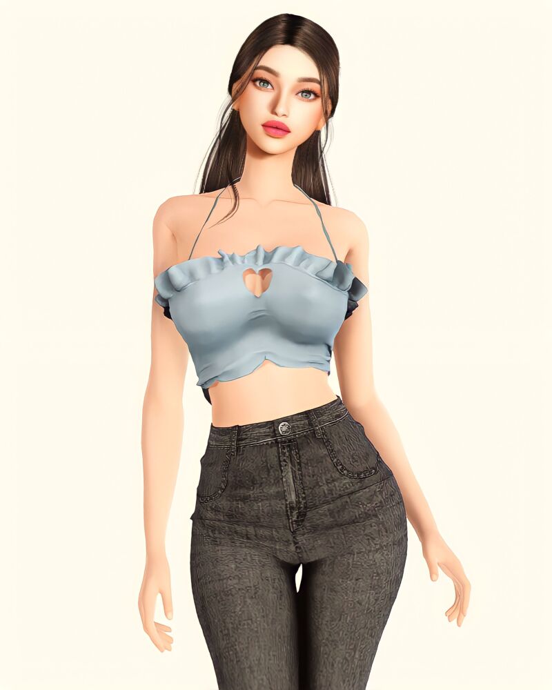 sims 4 cc alivia hanley by miwisimsie 2