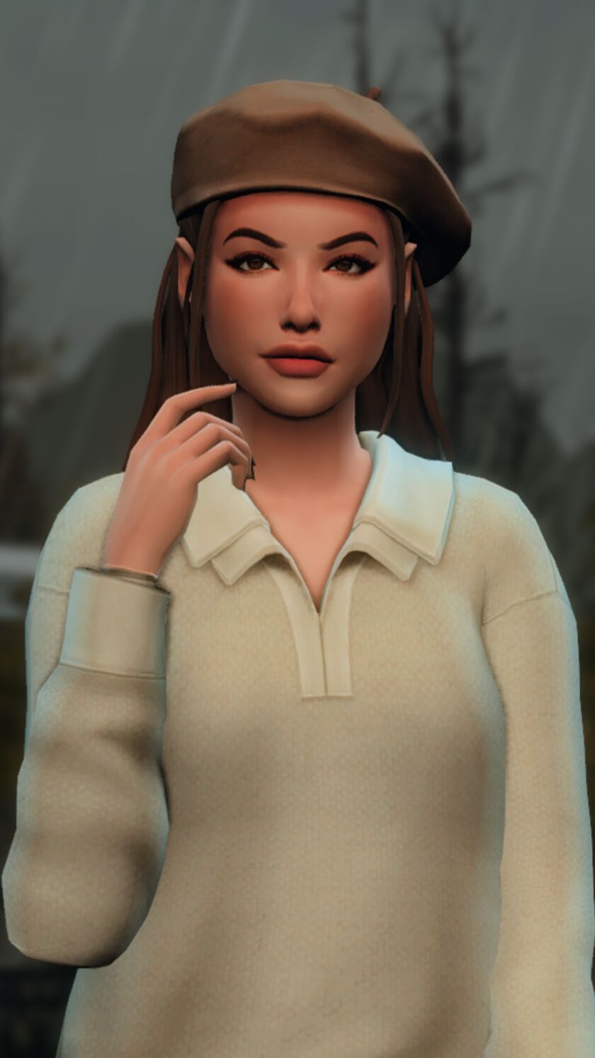 sims 4 cc amelie goth vatore 2