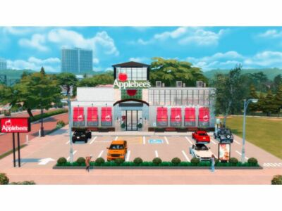 Applebee’s by DepressedSimmer Sims 4 CC