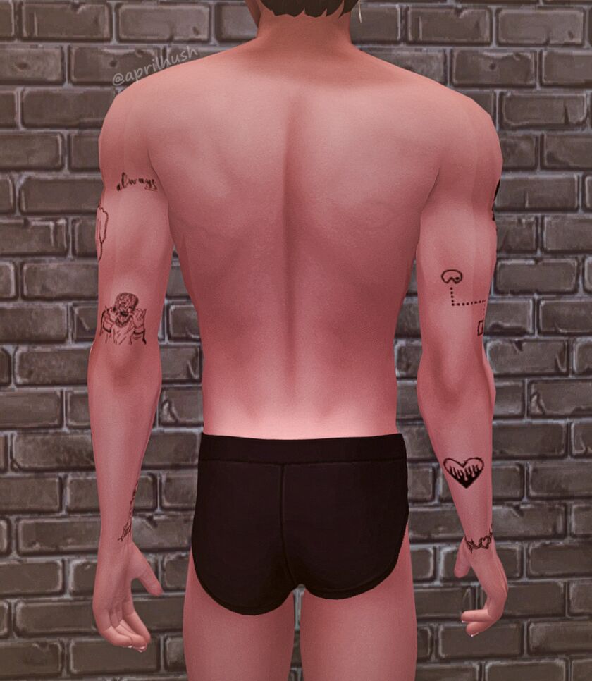 sims 4 cc aprilhush promises small tatts 4