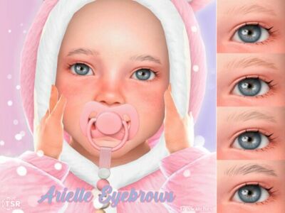 Stylish Arielle Eyebrows for Sims Sims 4 CC