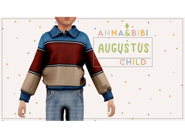 Augustus_Child by Anna & Bibi Sims 4 CC