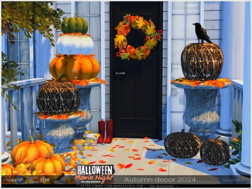 Autumn Decor 2024 Sims 4 CC