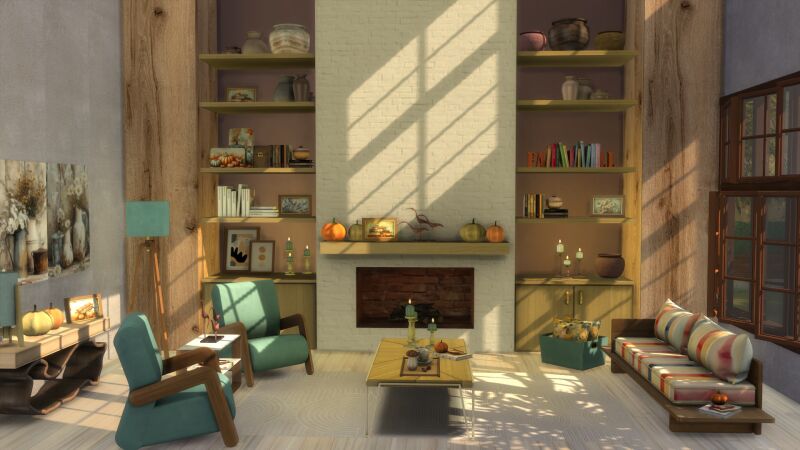 sims 4 cc autumn home by kardofe 2