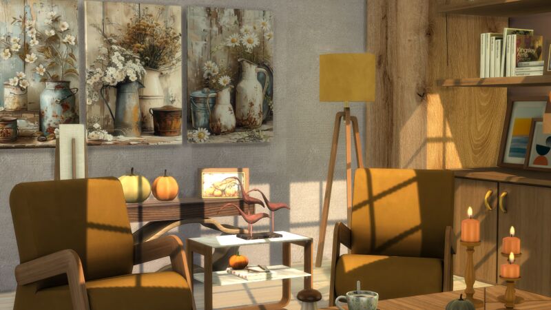 sims 4 cc autumn home by kardofe 5