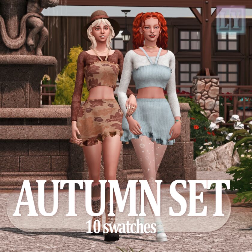 Autumn Set Sims 4 CC