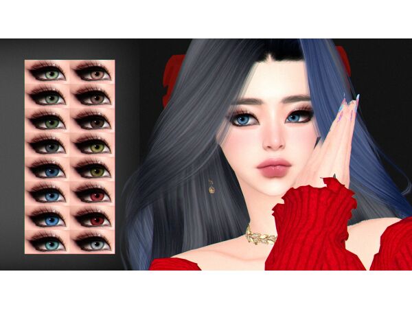 Stunning Azure Eyecolor by Kikuruacchi Sims 4 CC