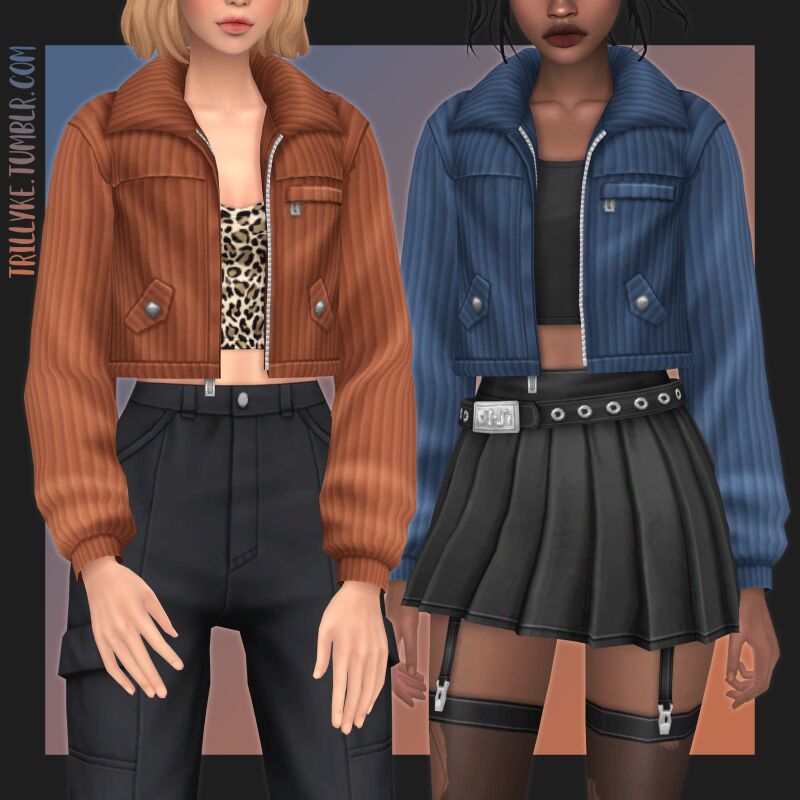 sims 4 cc bad euphoria jacket by trillyke 2