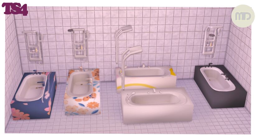 sims 4 cc bathroom set by mimidarling 4