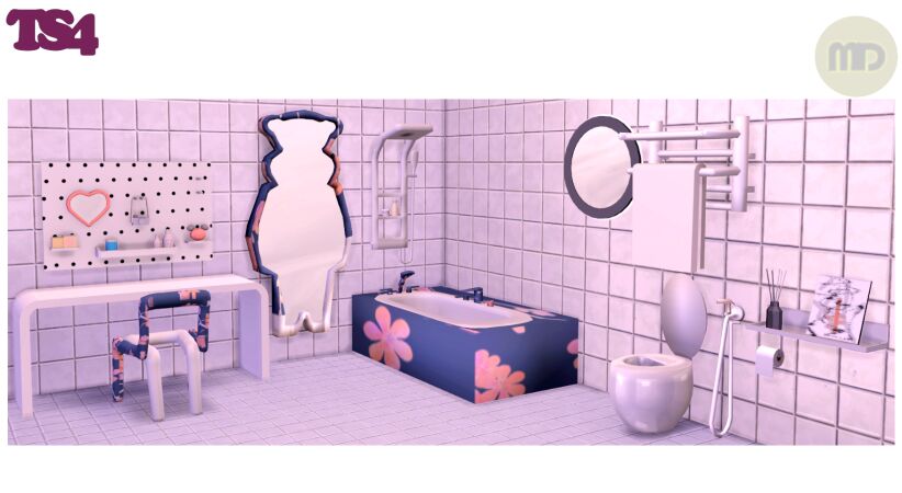 sims 4 cc bathroom set by mimidarling 6