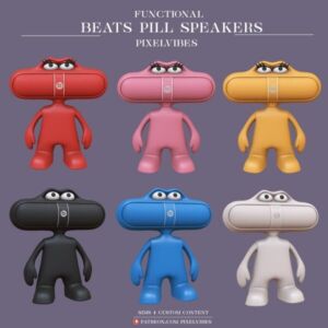 Beats Pill Speakers Sims 4 CC