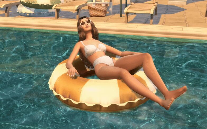 sims 4 cc better pool floats by lijoue 3