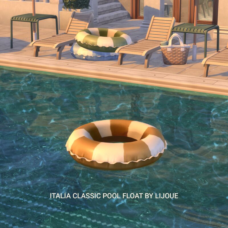 sims 4 cc better pool floats by lijoue 4