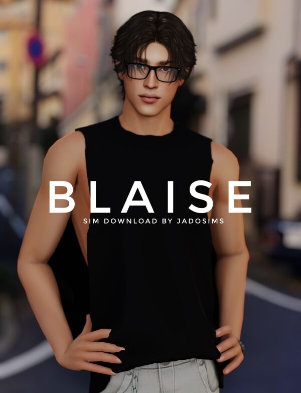 Download Blaise ♡ Sim for Free! Sims 4 CC