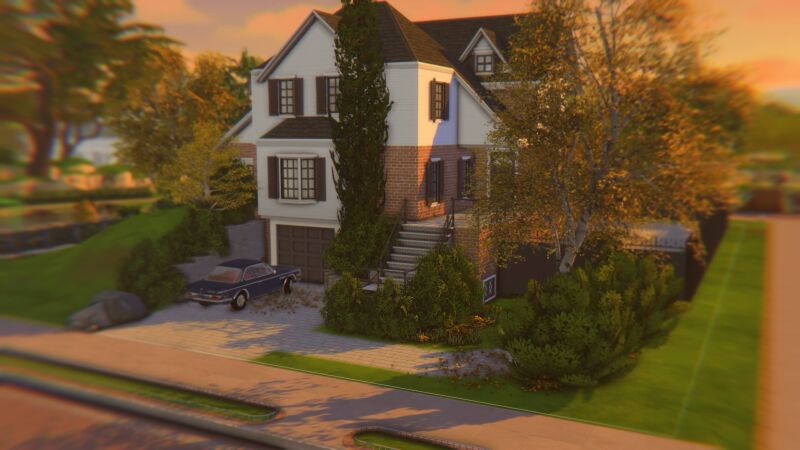 sims 4 cc brooklyn style home by muni 2