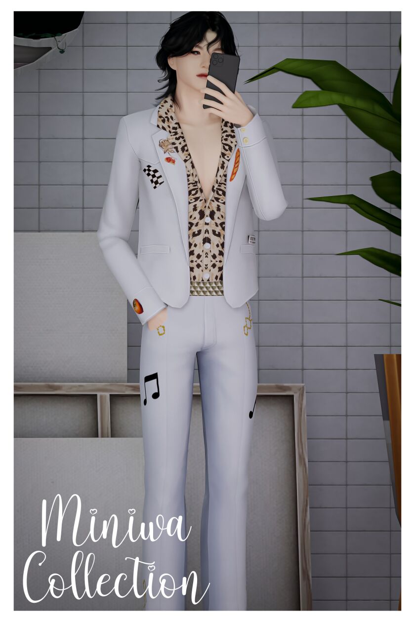 Remake of Yoongi’s That That Outfit Sims 4 CC