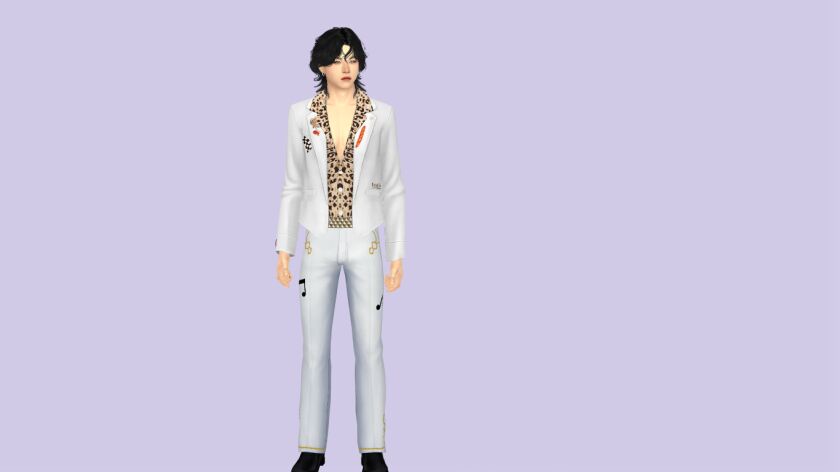 sims 4 cc bts yoongi that that outfit remake 4