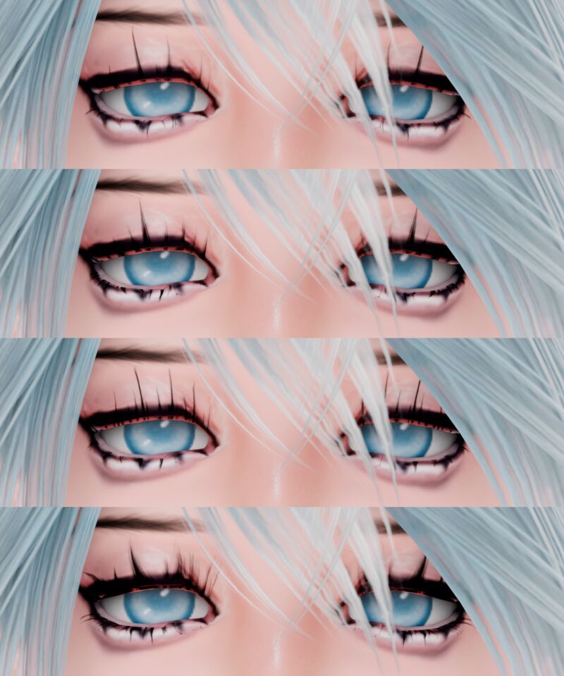 sims 4 cc bunny 3d eyelashes 2