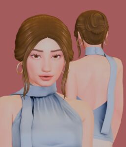 Bunny Hair by SnootySims Sims 4 CC