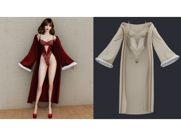 By Beto – Desire Lingerie Sims 4 CC