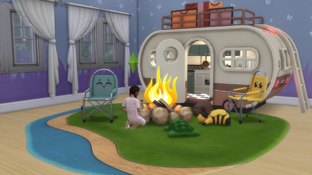 sims 4 cc campsite playhouse by taurus design 2