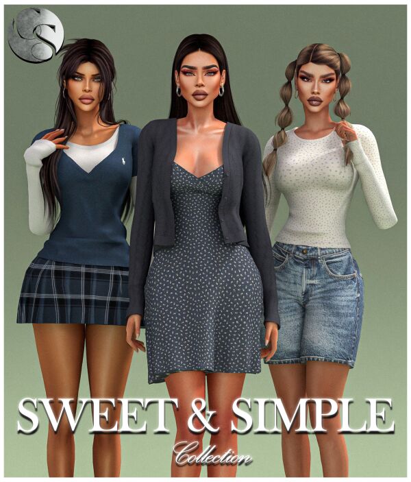 Camuflaje – Sweet & Simple Collection Sims 4 CC