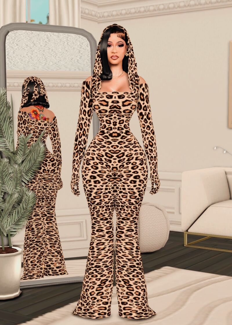 sims 4 cc cardi b by ttopixx 5