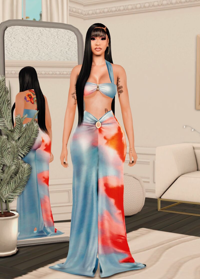 sims 4 cc cardi b by ttopixx 7