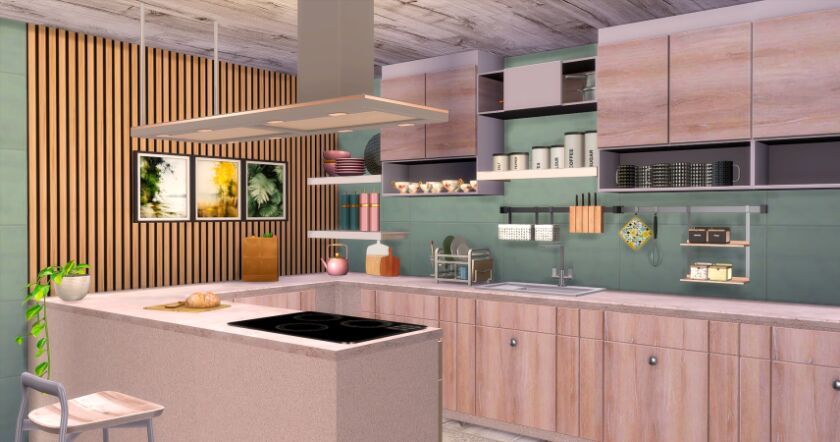 sims 4 cc cedrusy kitchen by syloesy 2