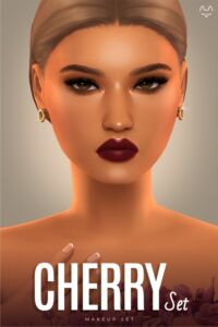 Cherry Makeup Set by Twistedcat Sims 4 CC