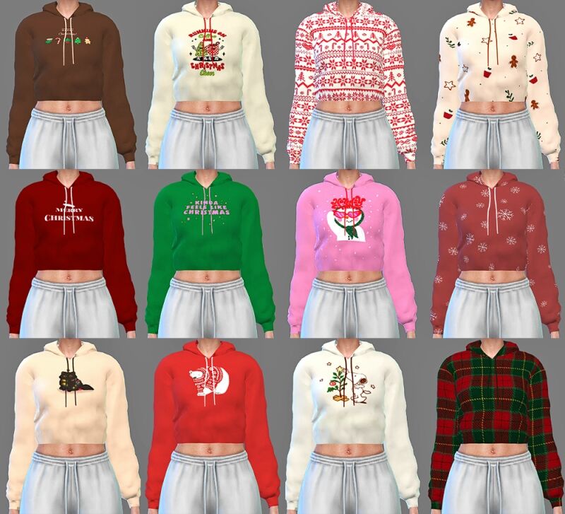 sims 4 cc christmas hoodies 3