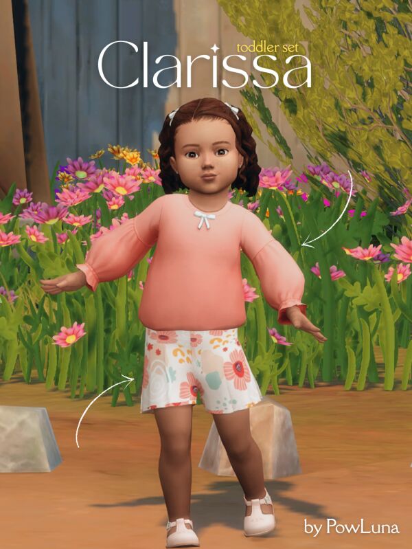 Clarissa Set Sims 4 CC