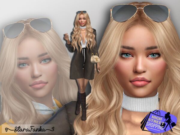 Claudia Mitchell by Starafanka Sims 4 CC