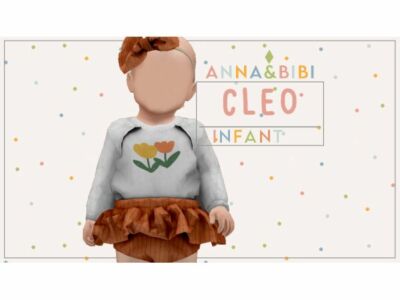 Introducing Cleo Infant by Anna & Bibi Sims 4 CC