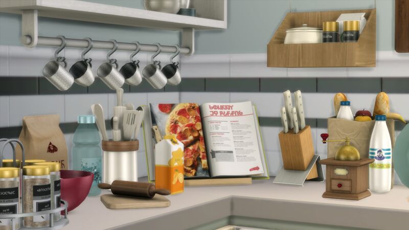 sims 4 cc clutter in the kitchen by kardofe 6