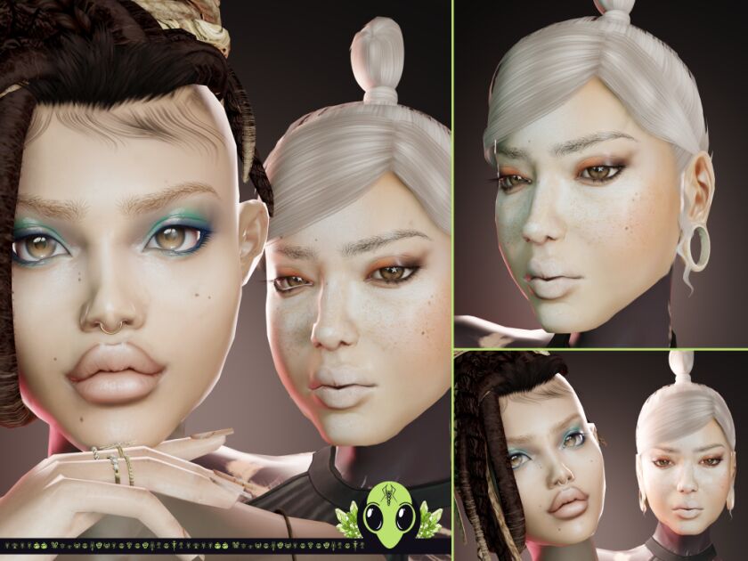 sims 4 cc coffee eyebrows tsr exclusive 2