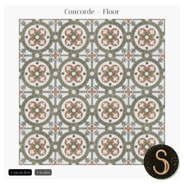 Concorde – Stylish Floor for Your Sims Sims 4 CC