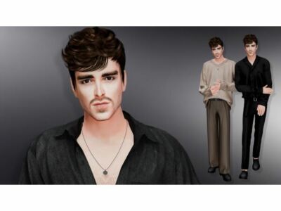 Corey Mylchreest by Jolea Sims 4 CC