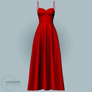 Couture Dress N150 By Bycouture Sims 4 CC