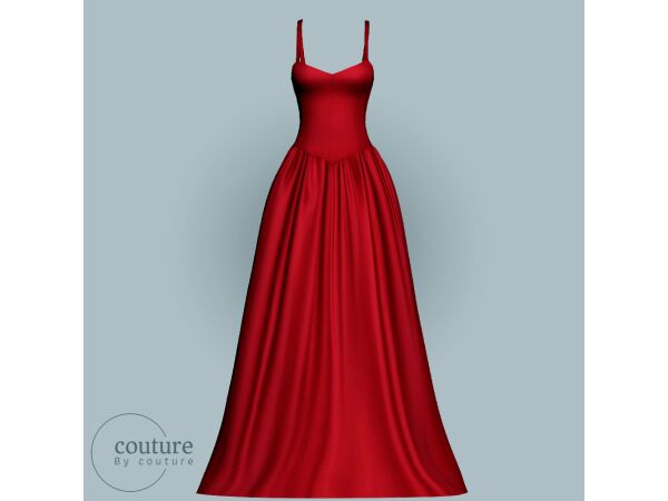 sims 4 cc couture dress n150 by bycouture 2