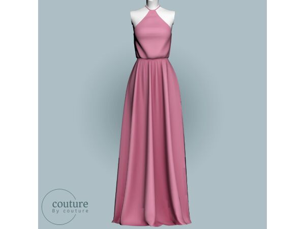 sims 4 cc couture dress n150 by bycouture 4